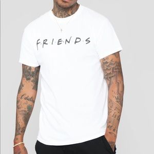 Friends White T-Shirt, never worn